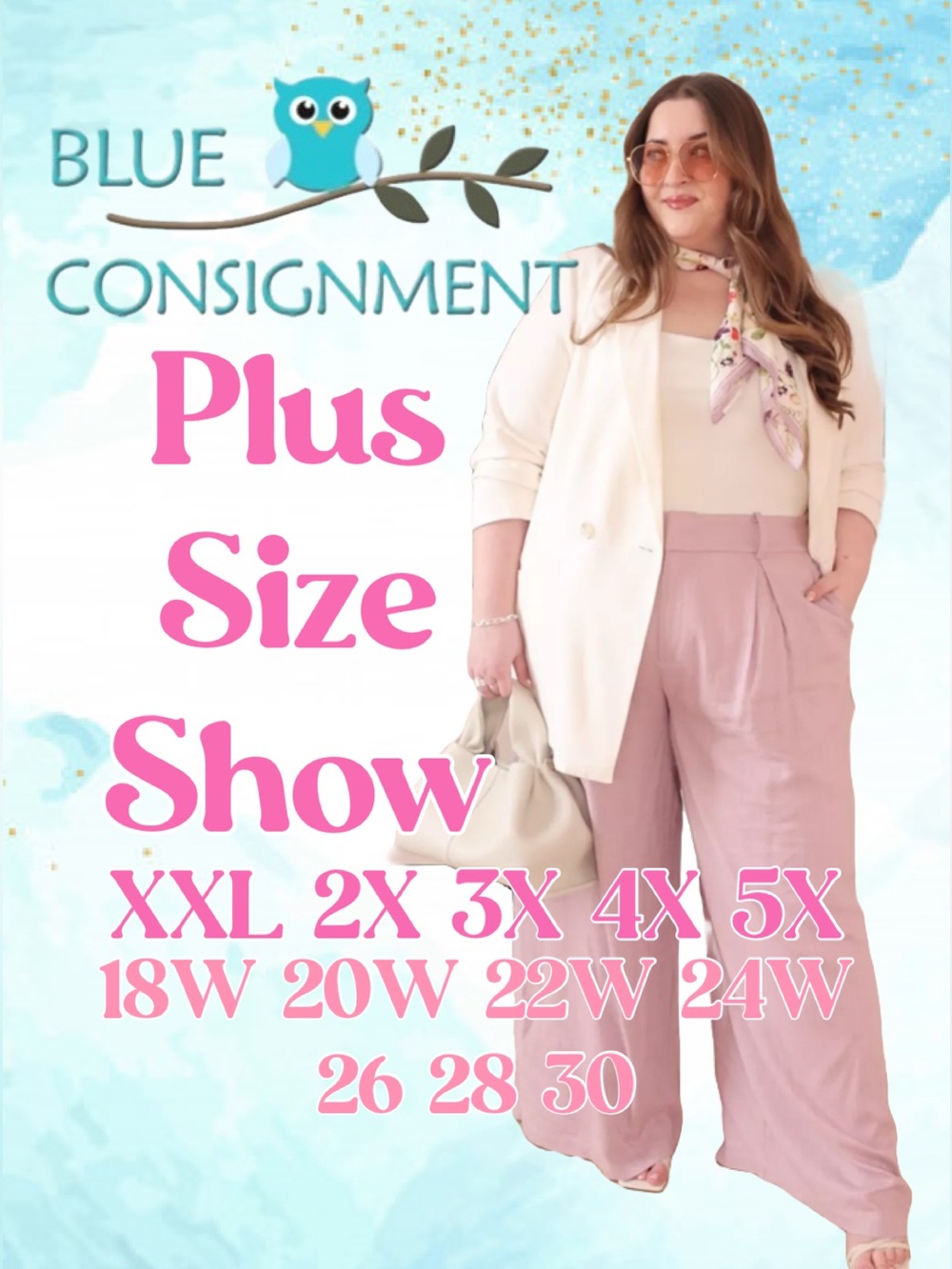 Plus Size Show Notification! Macy is Live! Like To Be Notified 💙 XXL-5X Flyer